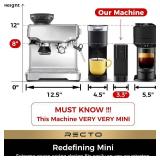 Chulux Recto Café Espresso Machine for Nespresso Original Capsule Pod