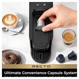 Chulux Recto Café Espresso Machine for Nespresso Original Capsule Pod