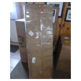 Curlaky Arched Kitchen Pantry Cabinet with Rattan Doors