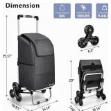 Kedsum 2-in-1 Aluminum Alloy Stair Climbing Cart