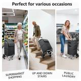 Kedsum 2-in-1 Aluminum Alloy Stair Climbing Cart