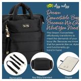 Itzy Ritzy Dream Convertible Diaper Bag Tote Backpack