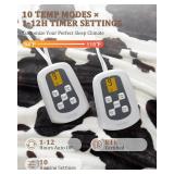 Caromio Heated Electric Queen Size Blanket