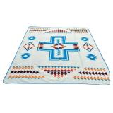 Ahuay Alpaca Wool Andean Geometric Throw