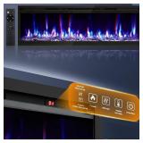 Garvee 50" Wall Mounted Electric Fireplace