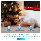 Garvee 50" Wall Mounted Electric Fireplace