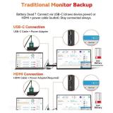 HotYeah 17.3" Wireless Portable Monitor