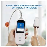 MedChirrup Handheld Pulse Oximeter for Babies and Adults