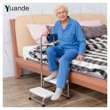 YuanDe 2-Step Stool with Handle for Elderly