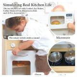 inFUNSAME Wooden Play Kitchen Set