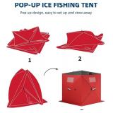 Garvee Pop-Up Ice Fishing Tent for 1 Person
