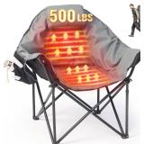 Ceamorfco Oversized Heated Camping Chair