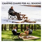 Ceamorfco Oversized Heated Camping Chair