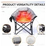 Ceamorfco Oversized Heated Camping Chair