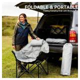 Ceamorfco Oversized Heated Camping Chair