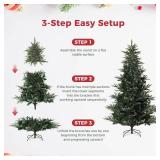 Garvee 6.5 Foot Pre-Lit Artificial Christmas Tree
