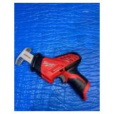 Milwaukee M12 12 Volt Hackzall Reciprocating Saw, Tool Only, Model# 2420-20 BRAND NEW $159 Retail