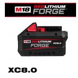 Milwaukee M18 REDLITHIUM FORGE XC8.0 Battery Pack, Model# 48-11-1881 BRAND NEW Retail 289.00