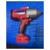 Milwaukee, M18 Brushless 1/2in. High Torque Impact Wrench, Drive Size 1/2 in, Volts 18 Model# 2666-20- $289 Retail