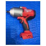 Milwaukee, M18 Brushless 1/2in. High Torque Impact Wrench, Drive Size 1/2 in, Volts 18 Model# 2666-20- $289 Retail