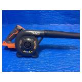 Rigid- 18V Lithium-Ion Cordless Compact Jobsite Blower with Inflator/Deflator Nozzle Retail $80