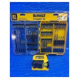 Maxfit Ultra Steel Screwdriving/Drill Bit Set (81-Piece) ABD magnetic 25’ tape Measure