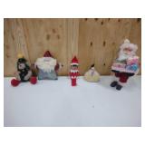 Assorted Holiday Decor, Santa Flanel star elf on the shelf