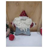 Assorted Holiday Decor, Santa Flanel star elf on the shelf