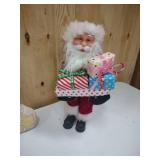 Assorted Holiday Decor, Santa Flanel star elf on the shelf