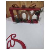 Holiday Signs Christmas countdown snowman