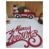 Holiday Signs Christmas countdown snowman