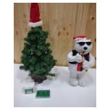 Coca Cola Polar Bear saxaphone, Douglas Fir the talking Christmas tree