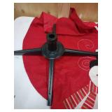 Christmas tree stands, tree skirt