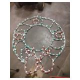 Vintage Large Christmas Wreath with Berries