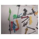 Vintage GI JOE weapons, accessories