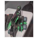 Vintage GI JOE 86 Hasbro Cobra Night Raven, Attack Cruiser Missle System, Bridge layer Toss