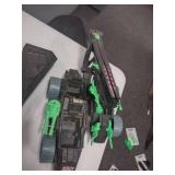 Vintage GI JOE 86 Hasbro Cobra Night Raven, Attack Cruiser Missle System, Bridge layer Toss