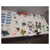 Vintage GI JOE spare parts, Missles, guns