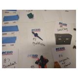 Vintage GI JOE spare parts, Missles, guns