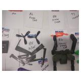 Vintage GI JOE spare parts, Missles, guns