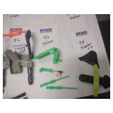 Vintage GI JOE spare parts, Missles, guns