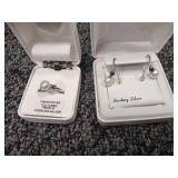 Freshwater Cultured Pears Sterling Silver, Necklace, Braclet, Ring, Earings