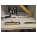 Dad sign, Pocket knives Gem Junior Vintage shaver