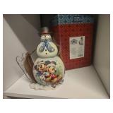 Disney Traditions Snowman "A Sporting Good time"