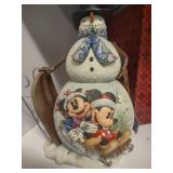 Disney Traditions Snowman "A Sporting Good time"