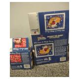 USPS 2012 Santa and Sleigh, Teddy Bear. No Stamps Plushie, plate, cup, cookiee cutter