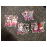 McDonalds Happy Meal Sealed, Alice , Mad Hatter, Hansel, Gretel, The Big Bad Wolf, Little Red Riding hood, Prince Charming, Cinderella