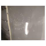 Pyrex Pie Dish, Town and country casserole dish with lid