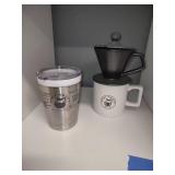 Pot Head Coffee Cups, Pour over Drip funnel