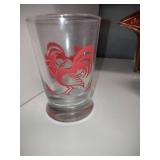 Red Rooster Shot Glass, Grain belt beer handle, Vote Dry shot glasses